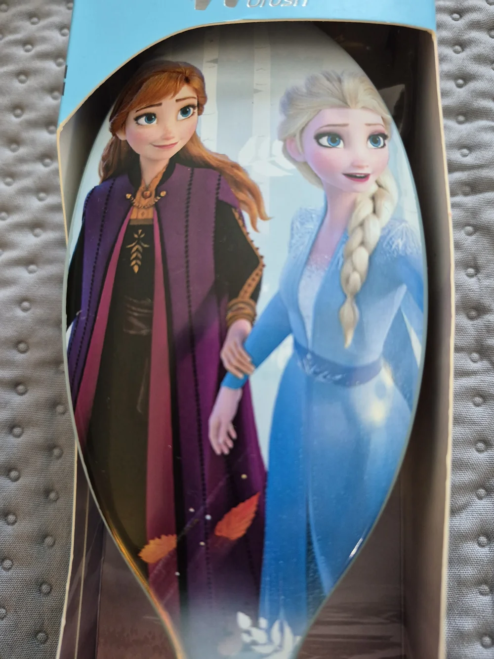 NIB Wet Brush Disney Frozen II Sisters Guiding Spirit Anna & Elsa - Blue